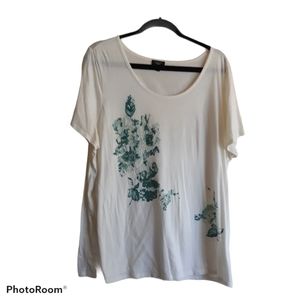 Talbots beaded t shirt